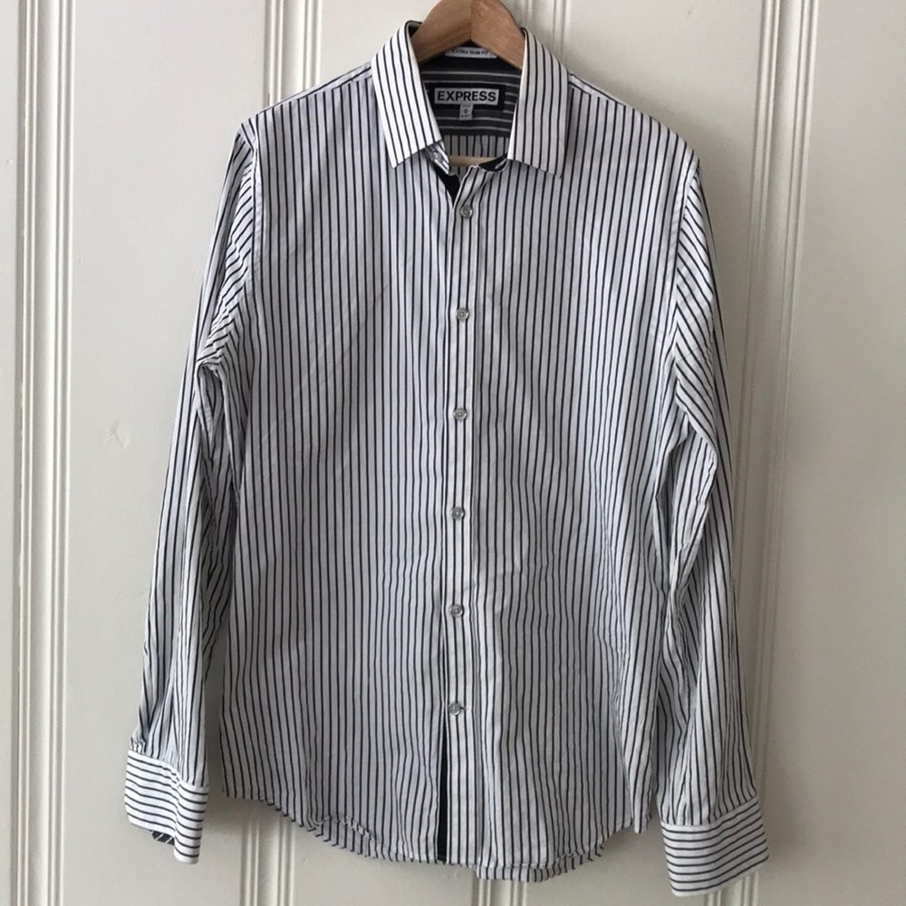 Express button down dress/casual shirt.